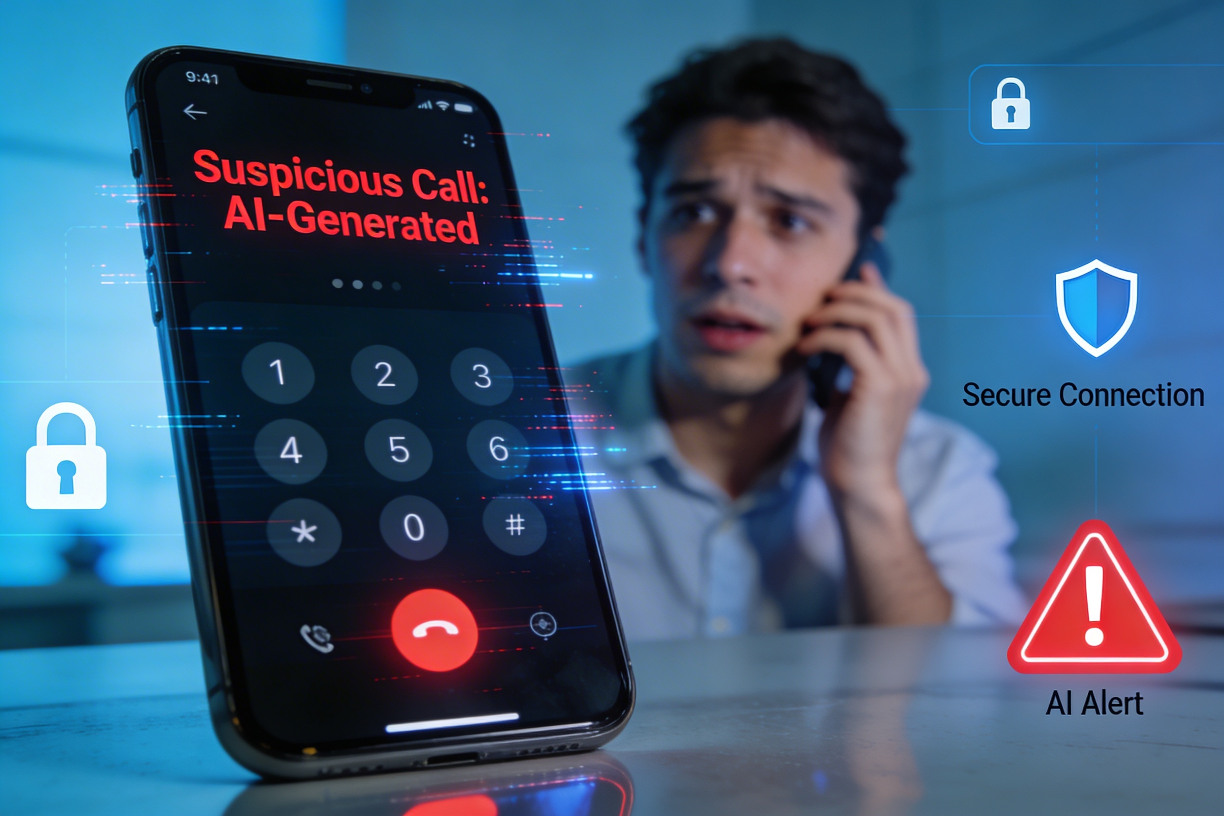 AI scam phone call warning
