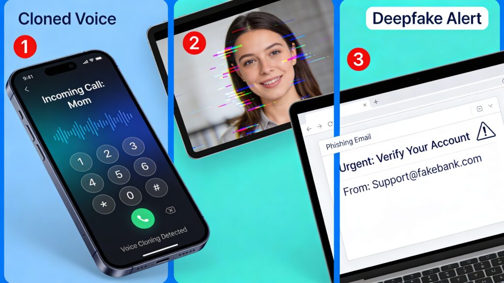 deepfake and voice cloning examples